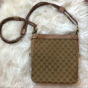 Gucci Canvas Crossbody Bag